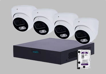 Kit 4 Câmeras + DVR + HD 1TB + Material + Instalação 